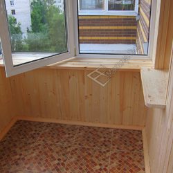 Пошаговая инструкция: внутренняя отделка балкона вагонкой