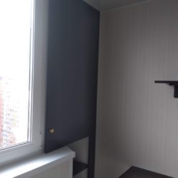 Совмещение балкона с комнатой, утепление в доме серии П-44Т
