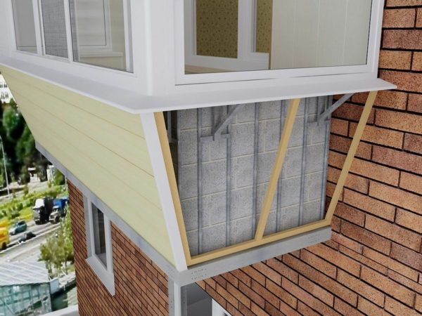 Преимущества балкона с выносом